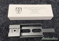 Saber Tactical Universal Picatinny To Arca Rail Large ST0025
