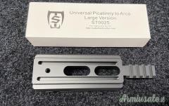 Saber Tactical Universal Picatinny To Arca Rail Large ST0025