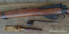 Baionetta Spike Enfield N.4 MK1 fodero frog tasca WW2 WWII Ex Ordinanza UK British Africa Wehrmacht