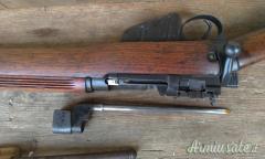 Baionetta Spike Enfield N.4 MK1 fodero frog tasca WW2 WWII Ex Ordinanza UK British Africa Wehrmacht