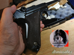 Luger prodotta DWM 1906/29 croce nello scudo cal.30 luger MATRICOLA P25xxx