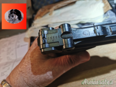 Luger prodotta DWM 1906/29 croce nello scudo cal.30 luger MATRICOLA P25xxx