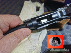 Luger prodotta DWM 1906/29 croce nello scudo cal.30 luger MATRICOLA P25xxx