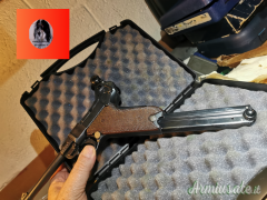 Luger prodotta DWM 1906/29 croce nello scudo cal.30 luger MATRICOLA P25xxx