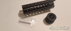 Quad rail handguard 7 pollici per AR15
