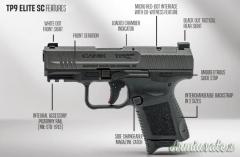 Canik TP9 Elite Subcompact 9x19mm Parabellum | Luger | NATO