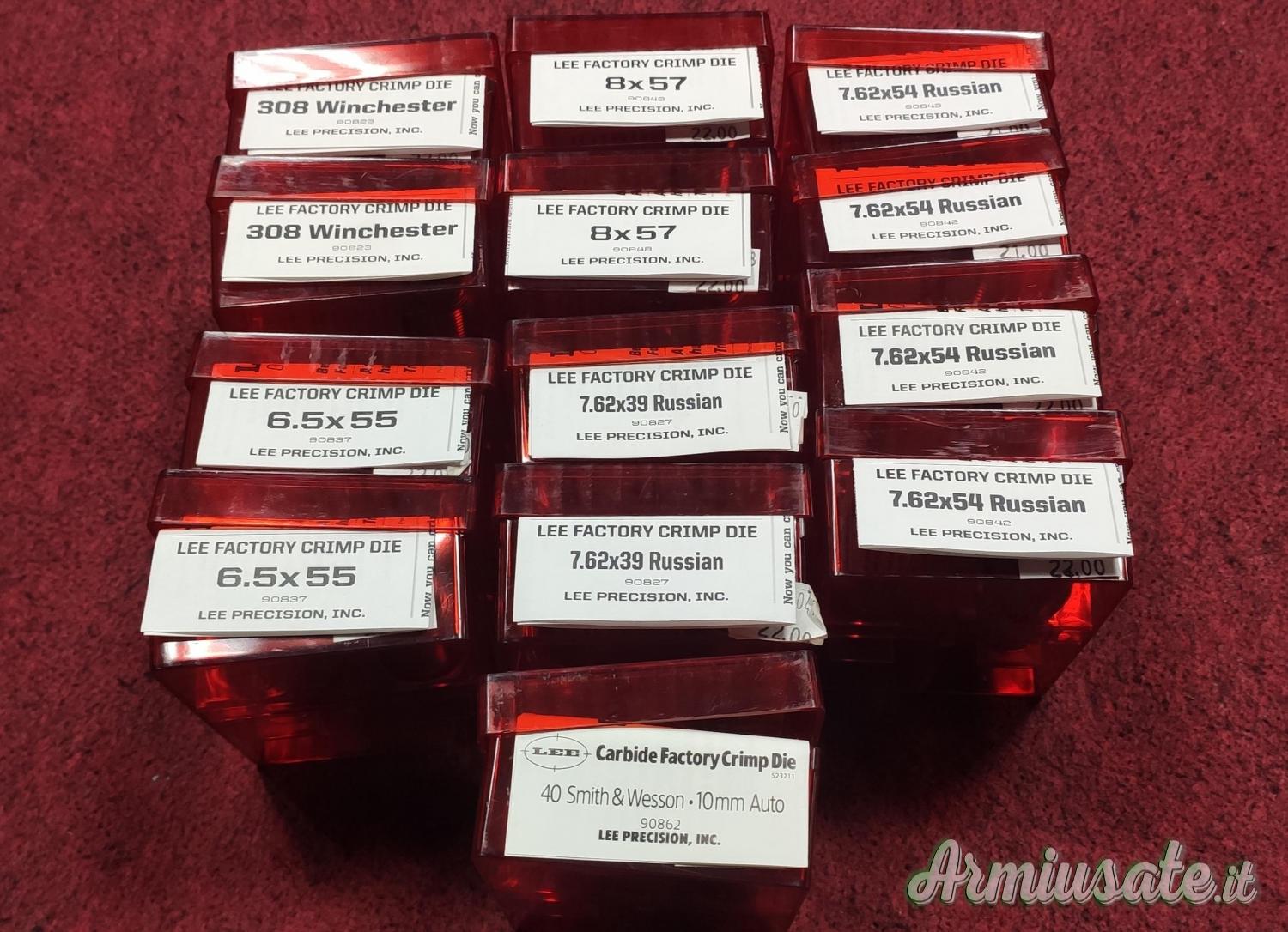 Lee Factory Crimp Die Nuovi Lee Factory Crimp Die Nuovi