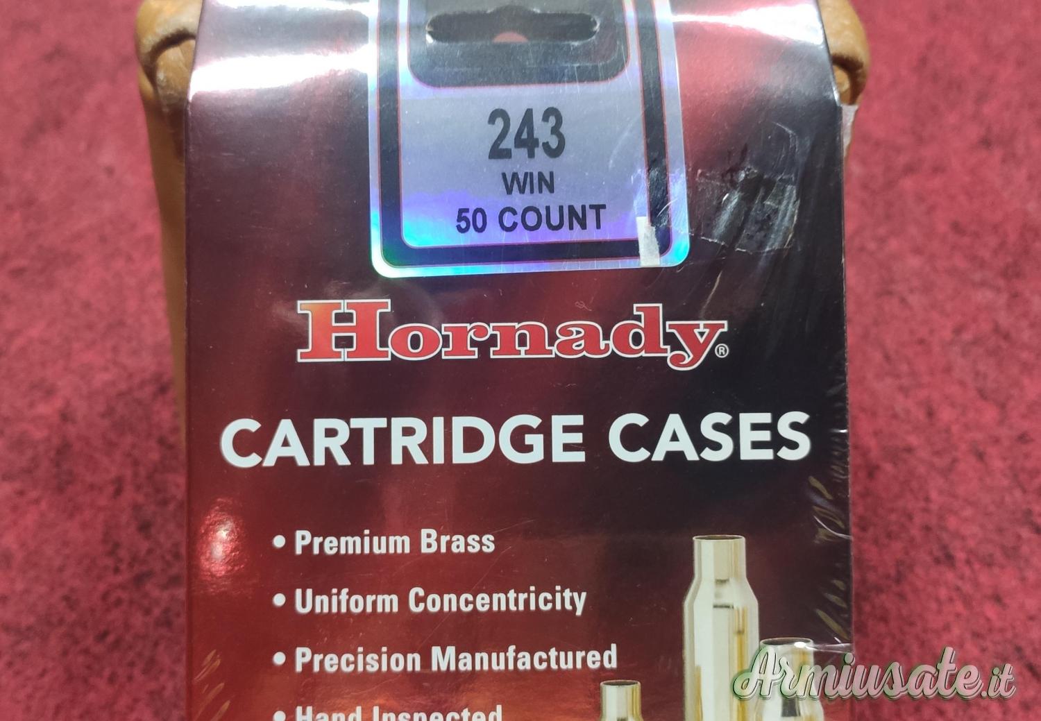Bossoli Hornady 243 Winchester Nuovi Bossoli Hornady 243 Winchester Nuovi