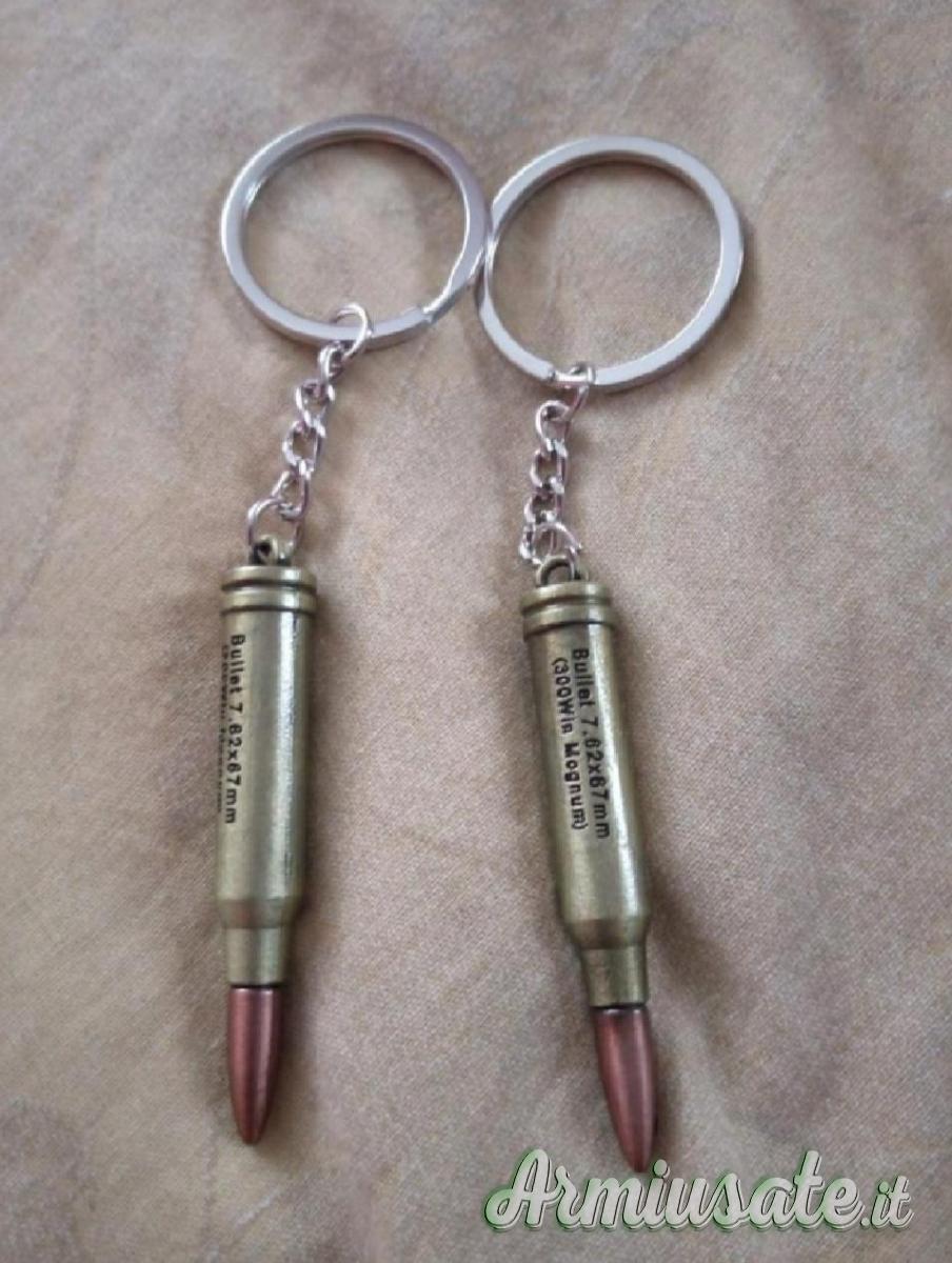 Portachiavi In Metallo A Forma Di Fucile Semiautomatico Leggero Con