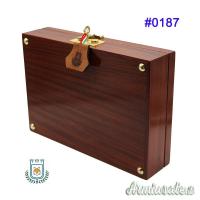 #0187 Valigetta Nuova in Legno Massello Colt 1911 