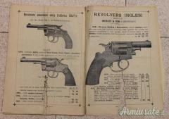 RARO OPUSCOLO  VENDITA ARMI 1909