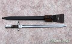 Baionetta a sega svizzera da pioniere modello 1914-38 ottime condizioni con fodero e dragona