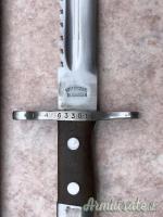 Baionetta a sega svizzera da pioniere modello 1914-38 ottime condizioni con fodero e dragona