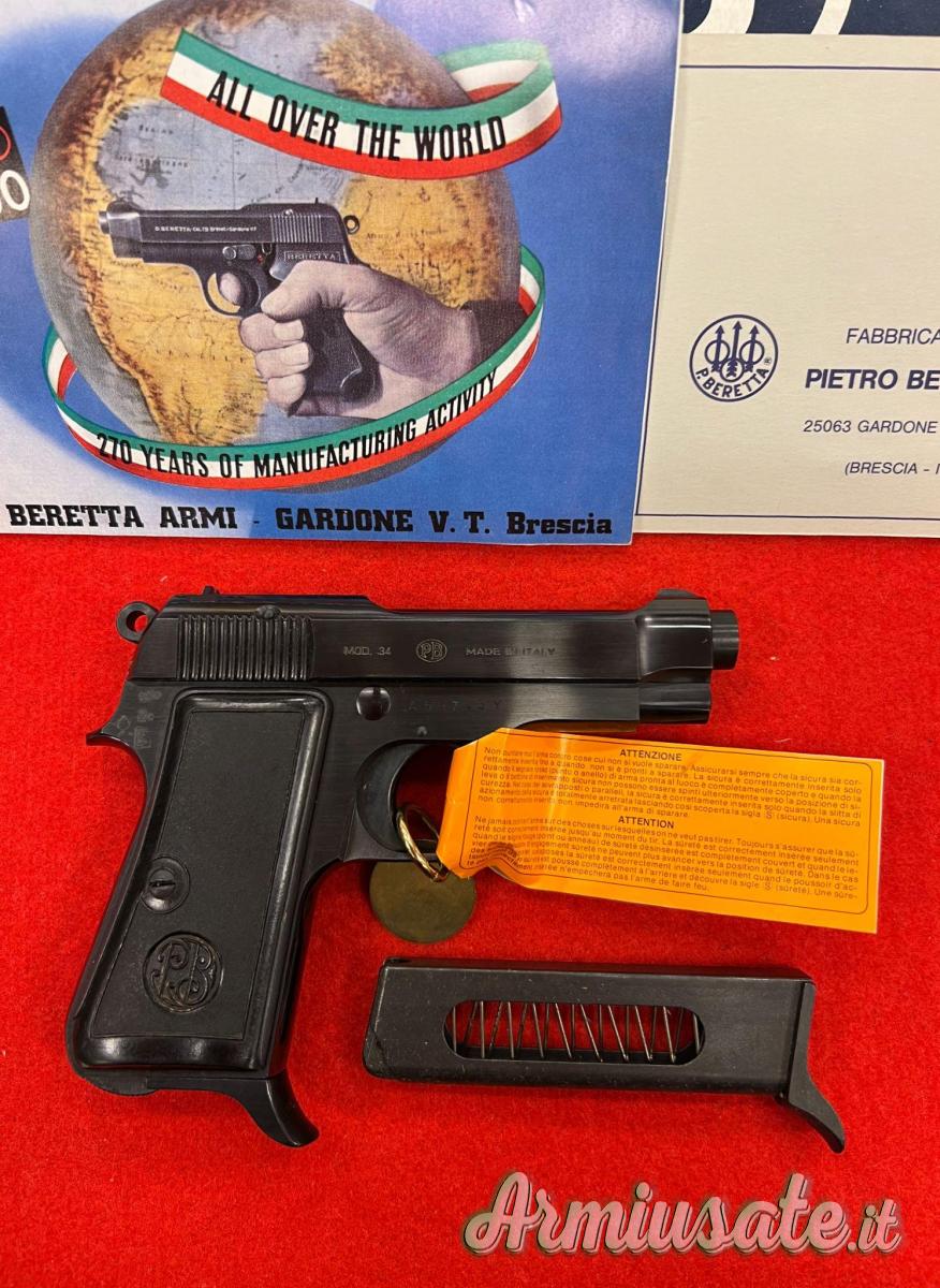 Beretta 34 .380 ACP | 9x17mm Browning Short Beretta 34 .380 ACP | 9x17mm Browning Short