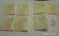 Kit di 7 mirini  plastici, Diam. 17 mm. 40 €. spediti