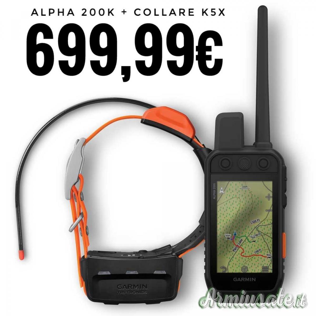 GARMIN ALPHA 200 + K5X COLLARE - NUOVO GARMIN ALPHA 200 + K5X COLLARE - NUOVO
