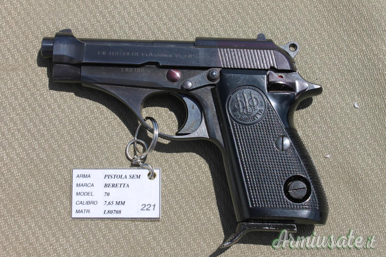 Pistole BERETTA mod.70 Pistole BERETTA mod.70