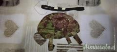 Militaria - Telino vegetato