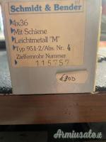 Schmidt  Bender 4x36 con scina ret 4