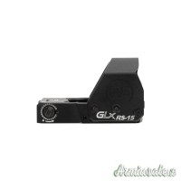 NUOVO - GLX RS-15 MINI REFLEX SIGHT - 3 MOA DOT - 810037