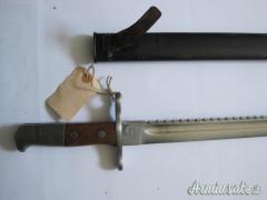 Baionetta per Schmidt Rubin K11 e K31  1914 seghettata pioneer.