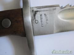 Baionetta per Schmidt Rubin K11 e K31  1914 seghettata pioneer.