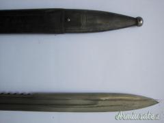 Baionetta per Schmidt Rubin K11 e K31  1914 seghettata pioneer.