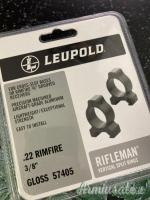 Leupold Rifleman anelli Vertical .22 Rinfire 3/8