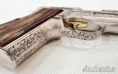 BROWNING HIGH POWER RENAISSANCE SILVER JMB CUSTOM