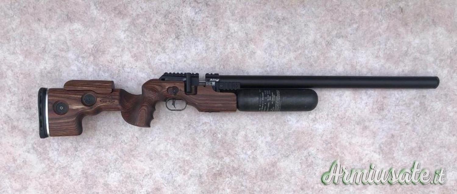 Carabina Pcp Fx King cal 5.5 calcio grs bombola carbonio ARMA NUOVA Carabina Pcp Fx King cal 5.5 calcio grs bombola carbonio ARMA NUOVA