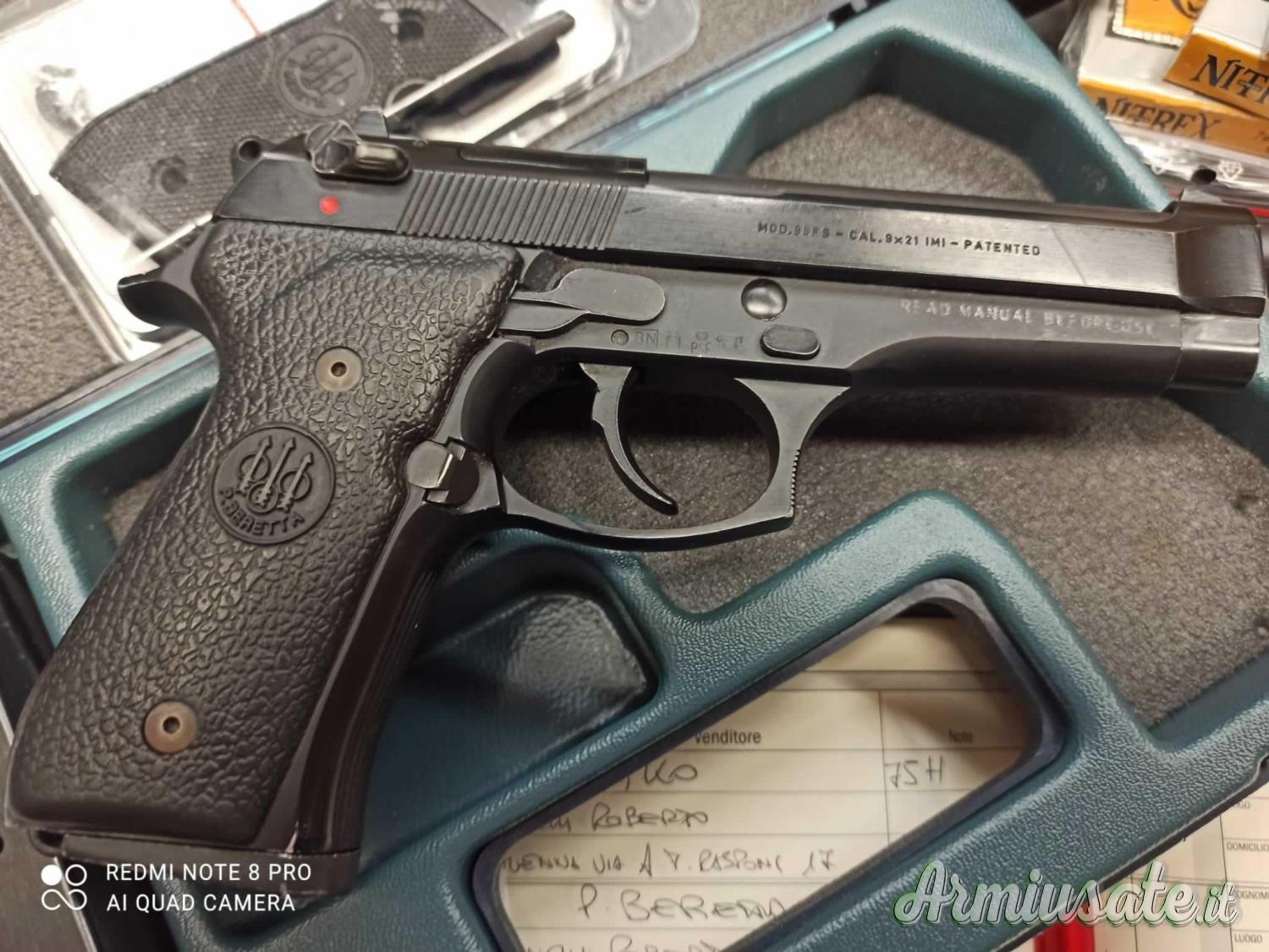 BERETTA 98FS cal. 9x21 BERETTA 98FS cal. 9x21