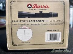 Burris ballistic laserscope III 4-16x50