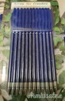 24 frecce per balestra 50 lbs punta di metallo
