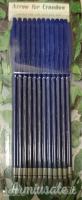24 frecce per balestra 50 lbs punta di metallo