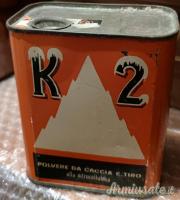 Scatole vintage vuote per polvere da sparo DN e K2