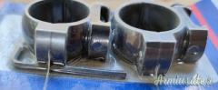 Coppia anelli per ottica diamentro 30 mm