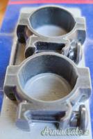 Coppia anelli per ottica diamentro 24 mm argento