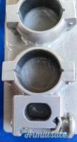 Coppia anelli per ottica diamentro 24 mm argento