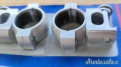 Coppia anelli per ottica diamentro 24 mm argento