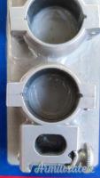 Coppia anelli per ottica diamentro 24 mm argento