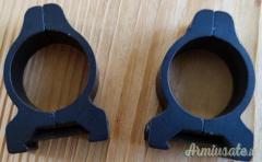 Coppia anelli per ottica diamentro 24 mm
