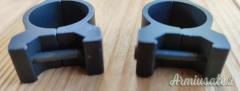 Coppia anelli per ottica diamentro 24 mm