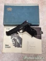 Pistola Sig P210 6 cal 30 luger completa di scatola libretto e prova di rosata ottime condizioni