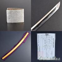 Spada antica giapponese katana (nippontō) wakizashi 