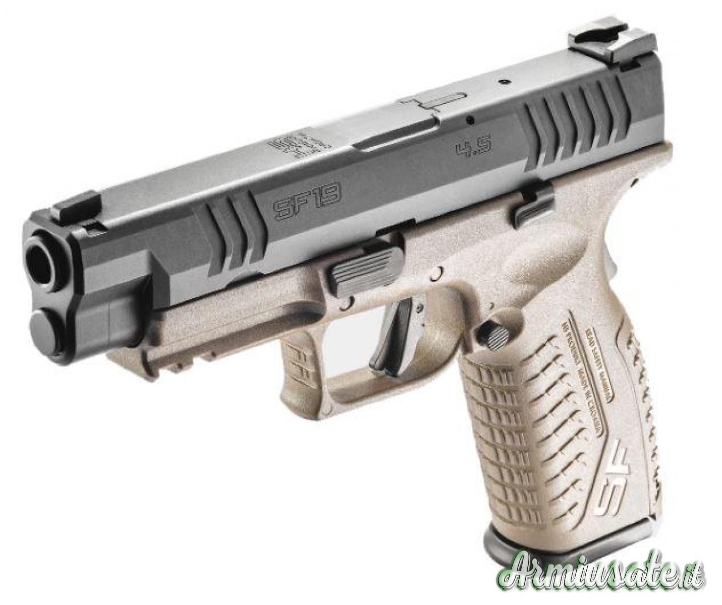 HS PRODUKT SF19 4.5 BLK \ FDE 9x21mm IMI HS PRODUKT SF19 4.5 BLK \ FDE 9x21mm IMI