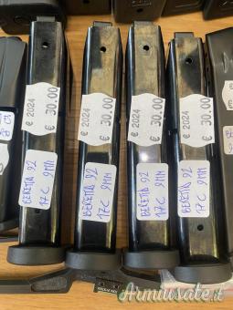 CARICATORI MARCA P. BERETTA MOD. 98FS CAL. 9X21 DA 17 COLPI (NUOVI)