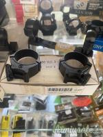 ANELLI PER OTTICHE DA FUCILE-CARABINA-PISTOLA