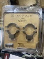 ANELLI PER OTTICHE DA FUCILE-CARABINA-PISTOLA