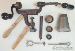 Attrezzi da ricarica canna liscia Vintage