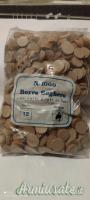 Borre cal 12 in sughero altezza 4 mm